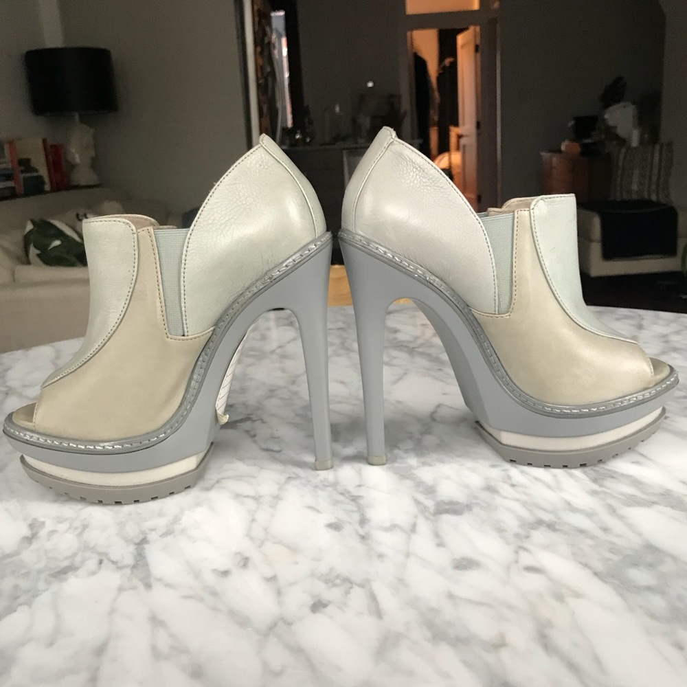 Sky High Herve Leger Booties